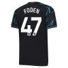 Maillot de Supporter Manchester City Foden 47 Troisième 2023-24 Pour Enfant